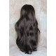 LINDA XL | Medium Dark Brown Long Layers Wig Full Skin Top 28" 