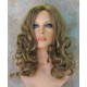 NAOMI | Honey Golden Blonde Mix Long Wig Spiral Curl Skin Top Off Center Part