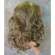 NAOMI | Honey Golden Blonde Mix Long Wig Spiral Curl Skin Top Off Center Part