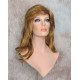 PAULINE | Auburn Blonde Mix Long Wig Long Layered Shag Bangs 