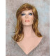 PAULINE | Auburn Blonde Mix Long Wig Long Layered Shag Bangs 
