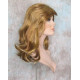 PAULINE | Auburn Blonde Mix Long Wig Long Layered Shag Bangs 