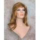 PAULINE | Auburn Blonde Mix Long Wig Long Layered Shag Bangs 