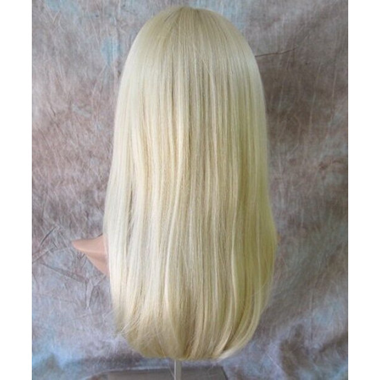 SHARON | Light Blonde Long Face Frame Wig Skin Part Layers