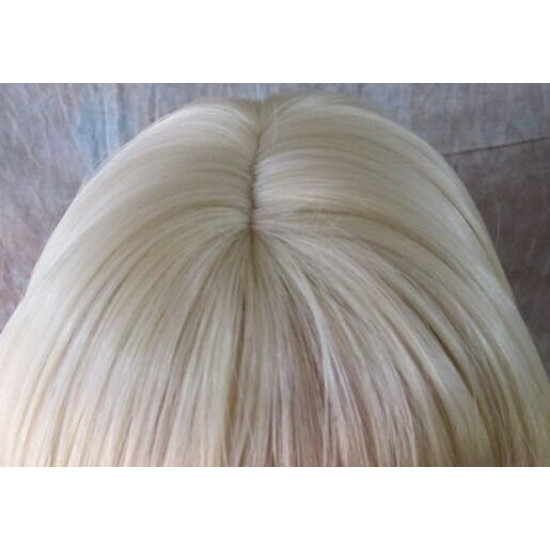 SHARON | Light Blonde Long Face Frame Wig Skin Part Layers