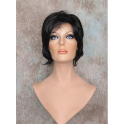 SWANNA | Black Short Wig Shorter Full Body Layers Bangs 
