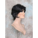 SWANNA | Black Short Wig Shorter Full Body Layers Bangs 