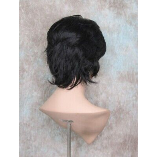 SWANNA | Black Short Wig Shorter Full Body Layers Bangs 