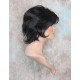 SWANNA | Black Short Wig Shorter Full Body Layers Bangs 