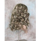 NAOMI | Ash Blonde Mix Long Wig Spiral Curl Skin Top Off Center Part