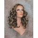 NAOMI | Ash Blonde Mix Long Wig Spiral Curl Skin Top Off Center Part
