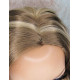 NAOMI | Ash Blonde Mix Long Wig Spiral Curl Skin Top Off Center Part