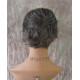 KRIS | Charcoal Gray Short Flip Wig Style Bangs Layered Wigs 