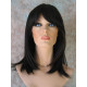 MISSY | Black Auburn Mix Medium Wig HEAT OK Straight Long Bob Bangs Wigs
