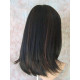 MISSY | Black Auburn Mix Medium Wig HEAT OK Straight Long Bob Bangs Wigs