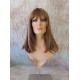 LOLITA | Medium Auburn Mix Long Wig Trendy Bob Skin Center Part 