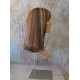 LOLITA | Medium Auburn Mix Long Wig Trendy Bob Skin Center Part 