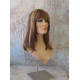 LOLITA | Medium Auburn Mix Long Wig Trendy Bob Skin Center Part 