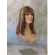LOLITA | Medium Auburn Mix Long Wig Trendy Bob Skin Center Part 
