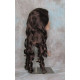 NAOMI | Dark Auburn Red Spiral Curls Long Wig Skin Top 