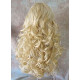 CARLOTTA | Light Blonde Long Wig Soft Waves Center Part Bangs 22" 