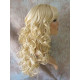 CARLOTTA | Light Blonde Long Wig Soft Waves Center Part Bangs 22" 