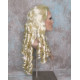 NAOMI | Light Blonde Spiral Curls Long Wig Skin Top 