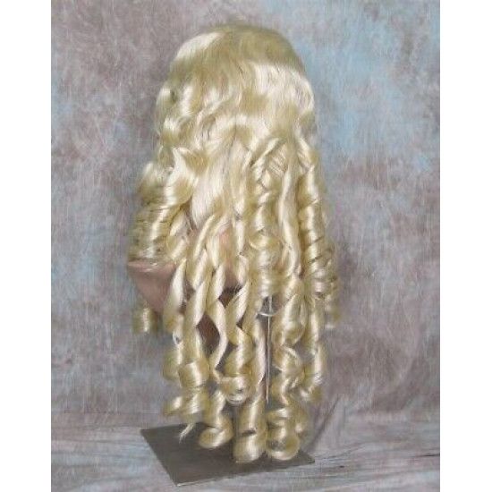 NAOMI | Light Blonde Spiral Curls Long Wig Skin Top 