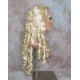 NAOMI | Light Blonde Spiral Curls Long Wig Skin Top 