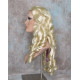 NAOMI | Light Blonde Spiral Curls Long Wig Skin Top 