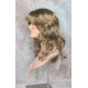 SHANIA | Medium Blonde Long Soft Waves Wig Bangs Side Part 17" 