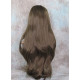 ROSEMARY | Medium Brown Long Layers Wig Full Bangs Skin Part 