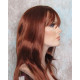 ALICIA XL | Copper Red Long Wig SEXY Extra Long Skin Part Swept Bangs 28"