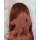 ALICIA XL | Copper Red Long Wig SEXY Extra Long Skin Part Swept Bangs 28"