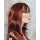 ALICIA XL | Copper Red Long Wig SEXY Extra Long Skin Part Swept Bangs 28"