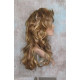 ROSE | Strawberry Blonde Mix Long Wig Loose Curls Wispy Bangs 