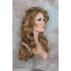 ROSE | Strawberry Blonde Mix Long Wig Loose Curls Wispy Bangs 
