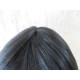 TOKYO | Brown Dark Root Long Wig Straight Layers Skin Crown Bangs TB427N