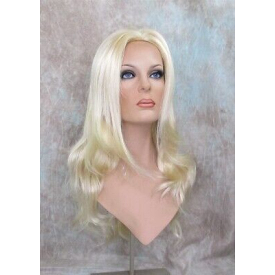 LINDA | Light Blonde Long Wig Luscious Layers Full Skin Top 26"