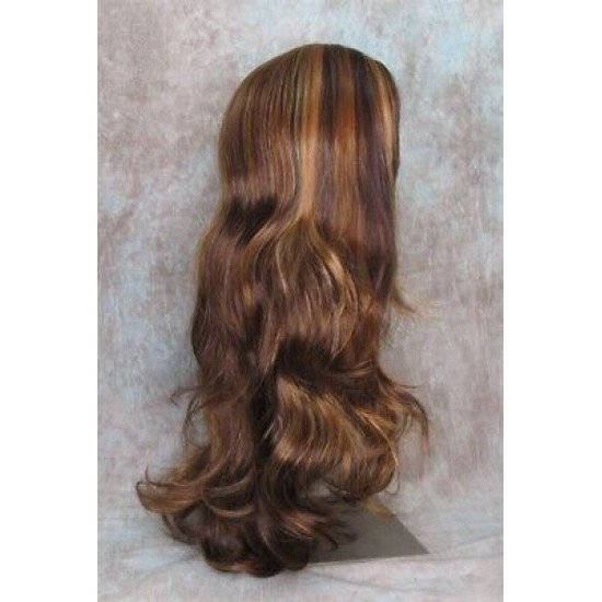 ASHANTI | Auburn Strawberry Long Wig Layered Full Skin Top 29" 