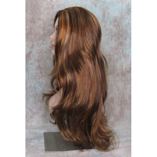 ASHANTI | Auburn Strawberry Long Wig Layered Full Skin Top 29" 