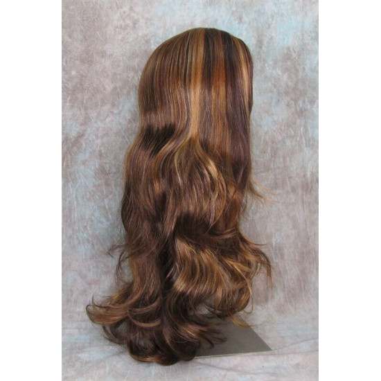 ASHANTI | Auburn Strawberry Long Wig Layered Full Skin Top 29" 