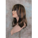 LOLITA | Medium Brown Mix Long Wig Trendy Bob Skin Center Part
