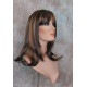 LOLITA | Medium Brown Mix Long Wig Trendy Bob Skin Center Part
