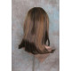 LOLITA | Medium Brown Mix Long Wig Trendy Bob Skin Center Part