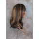 LOLITA | Medium Brown Mix Long Wig Trendy Bob Skin Center Part