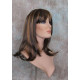 LOLITA | Medium Brown Mix Long Wig Trendy Bob Skin Center Part