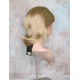 DEIDRE | Honey Blonde Medium Wig Shag Long Bangs Flicked Back Ends