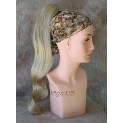 JACLYN | Extra Long 26" Layered Wave Claw Clip Ponytail COLOR CHOICE 