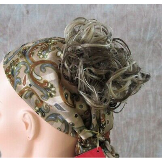 LACEY | BLONDES Scrunchie Ponytail Extension Pony Holder Hairpiece COLOR CHOICE